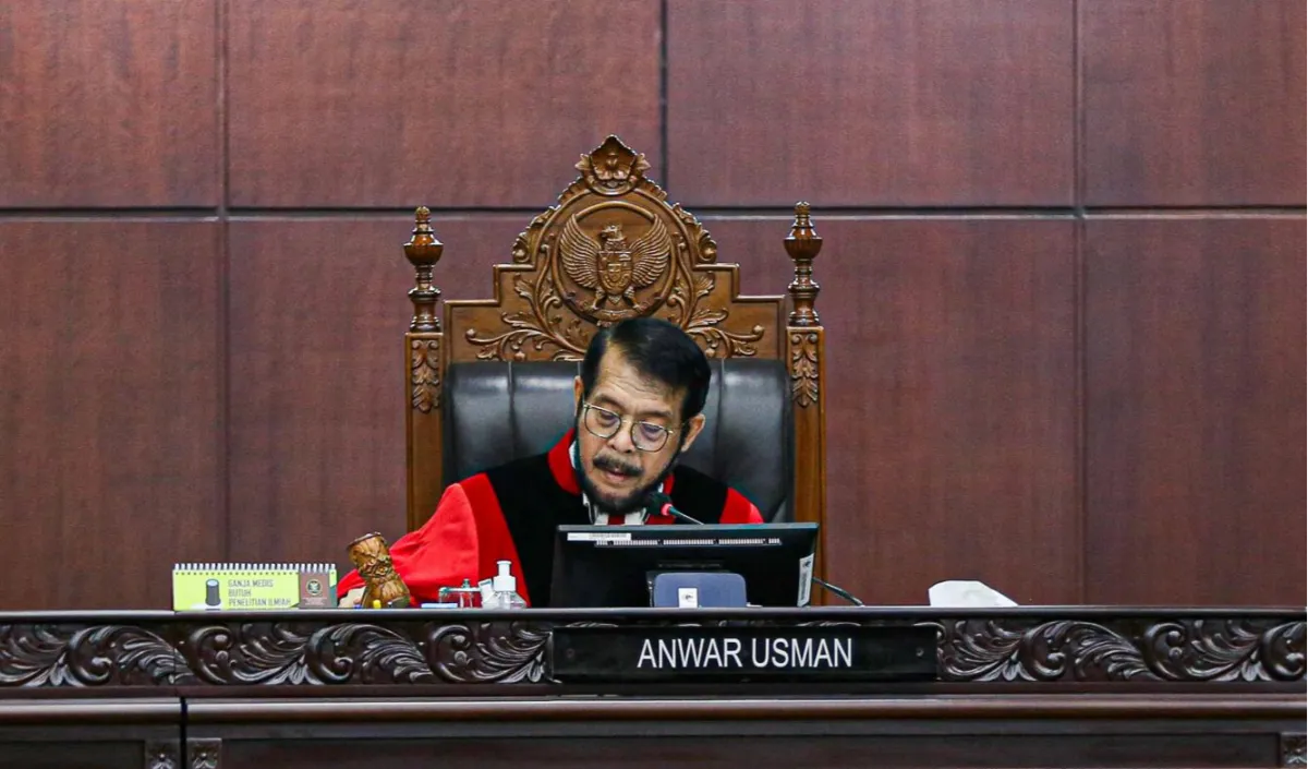 Anwar Usman Dicopot dari Jabatannya Ketua MK