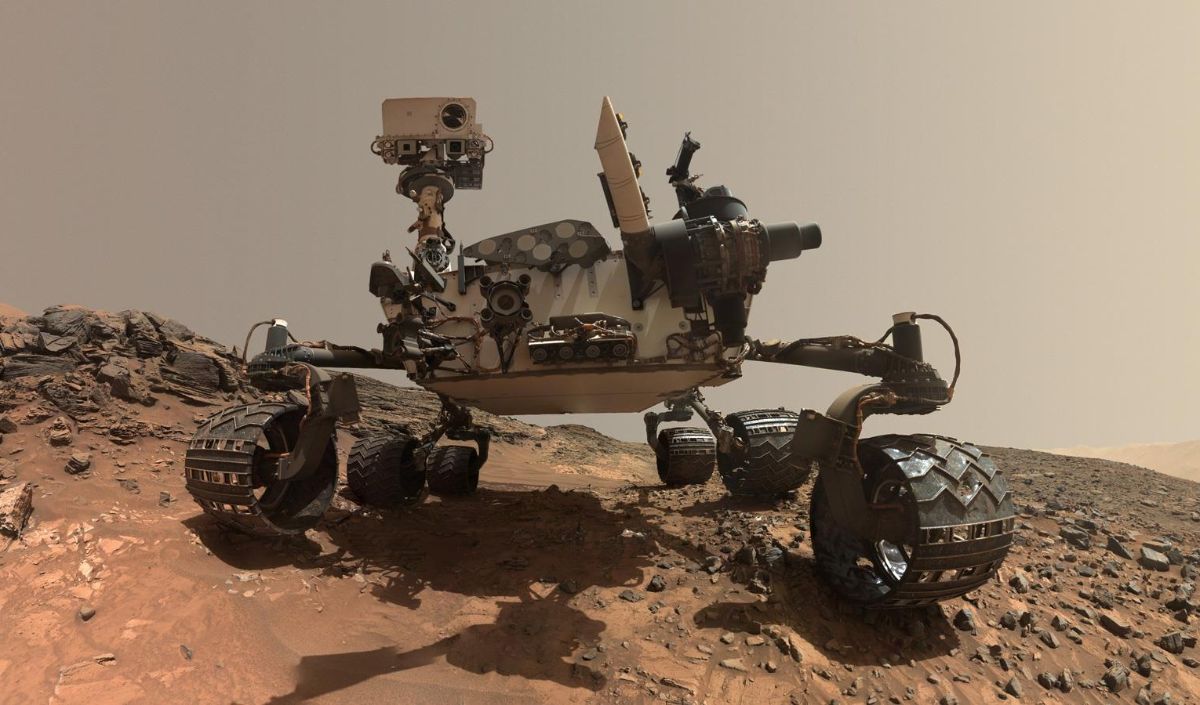 Misteri Sunset di Planet Mars