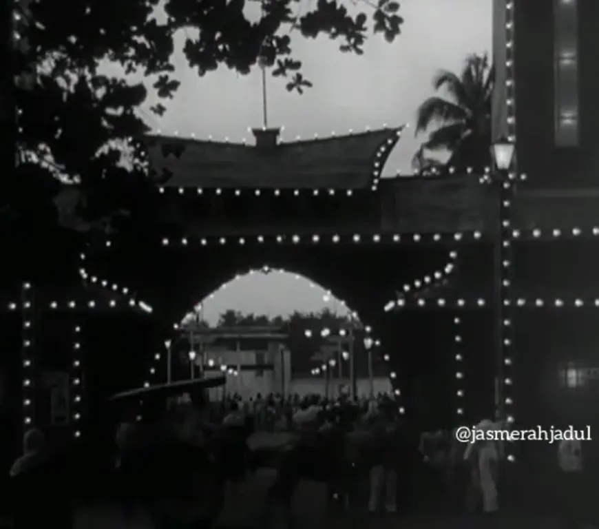 Begini Potret Pasar Malam di Jakarta Tahun 1943, Disebut Paling Bagus di Masanya