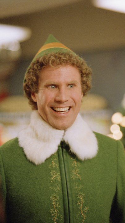 BUDDY THE ELF Christmas Movie Angry Elf Face Will Ferrell  Coffee