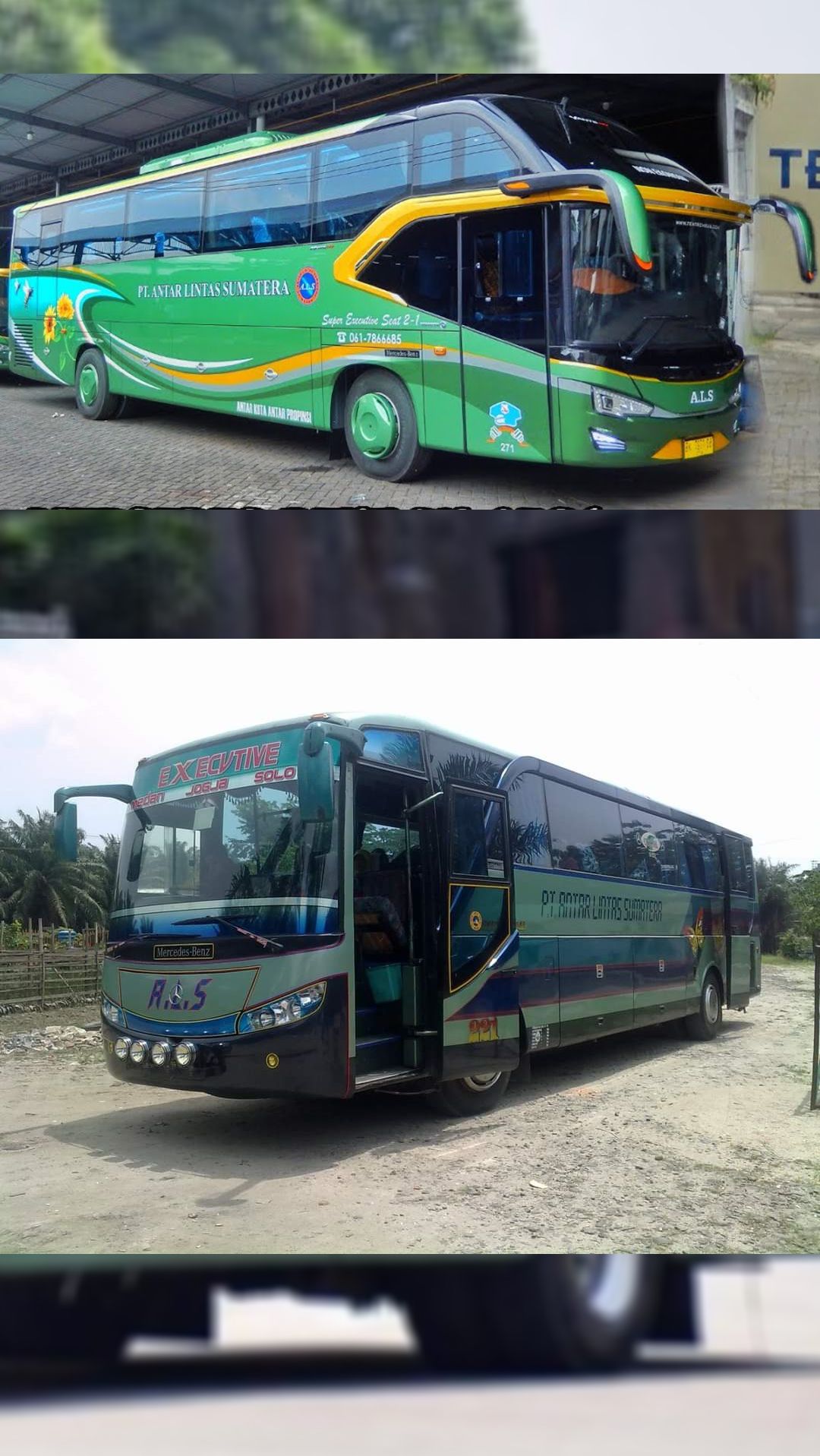 6 Potret Po Bus Di Indonesia Yang Menggunakan Livery Vintage, Berasa ...