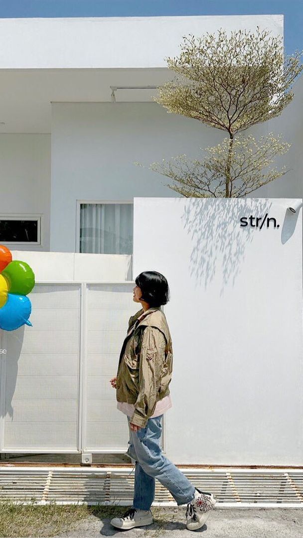 Potret Keren Rumah Vibe Korea Serba Putih di Kudus, Jawa Timur