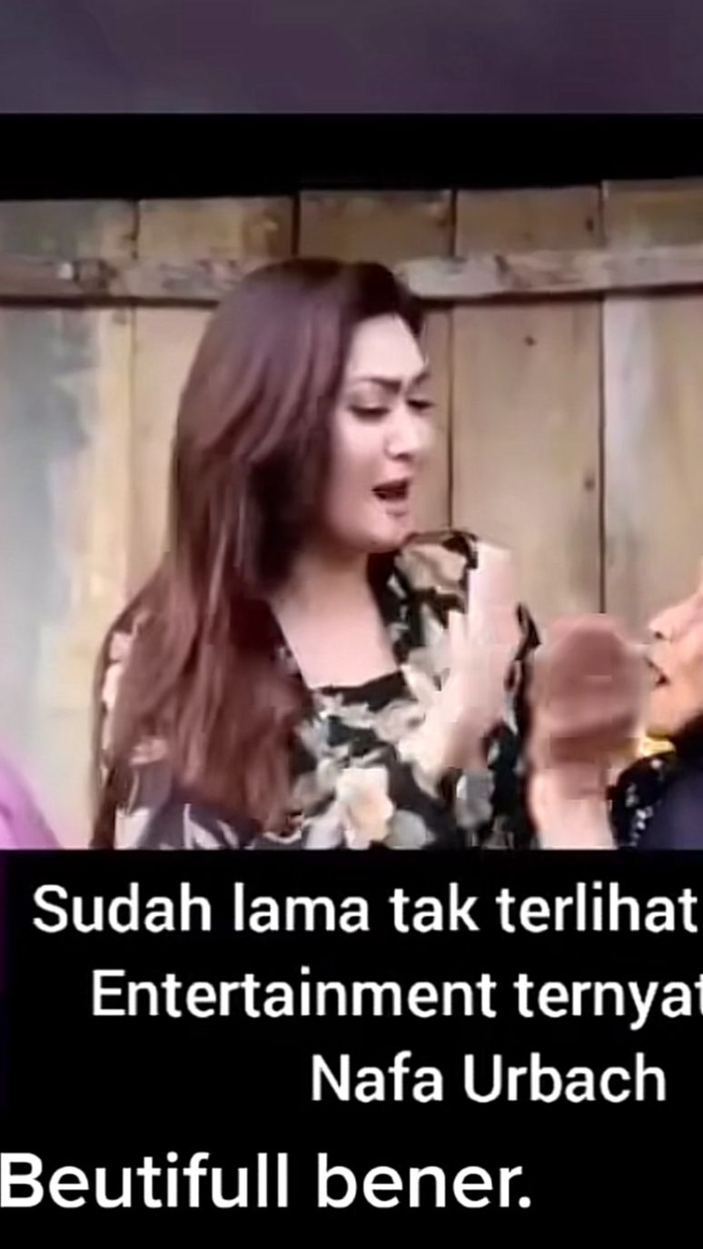 RamahnyaNafa Urbach saat pulang kampung ke Magelang.