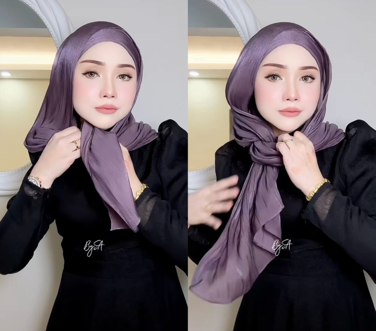 anting hijab pashmina