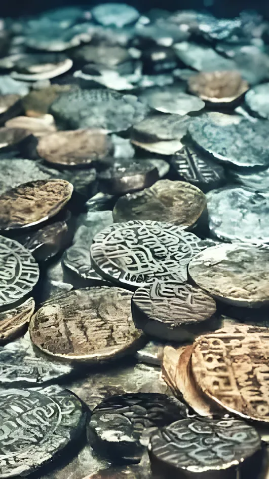 Celengan Berisi Penuh Koin Berusia 2.000 Tahun Ditemukan di Reruntuhan Kuil Budha Kuno