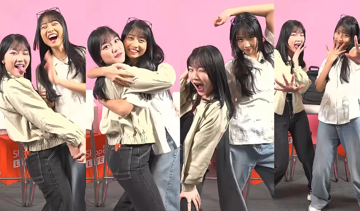 Sumber: Tangkapan Layar Shopee Live Streaming Marsha dan Muthe JKT48.