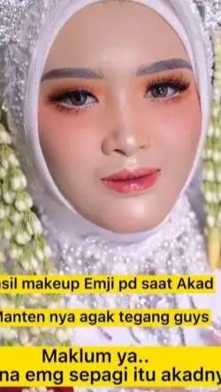 Potret Makeup Pengantin Diubah Total MUA Lain, Hasilnya Bikin Nangis