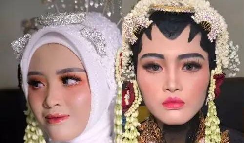 Pengantintak ingin di-makeup paes