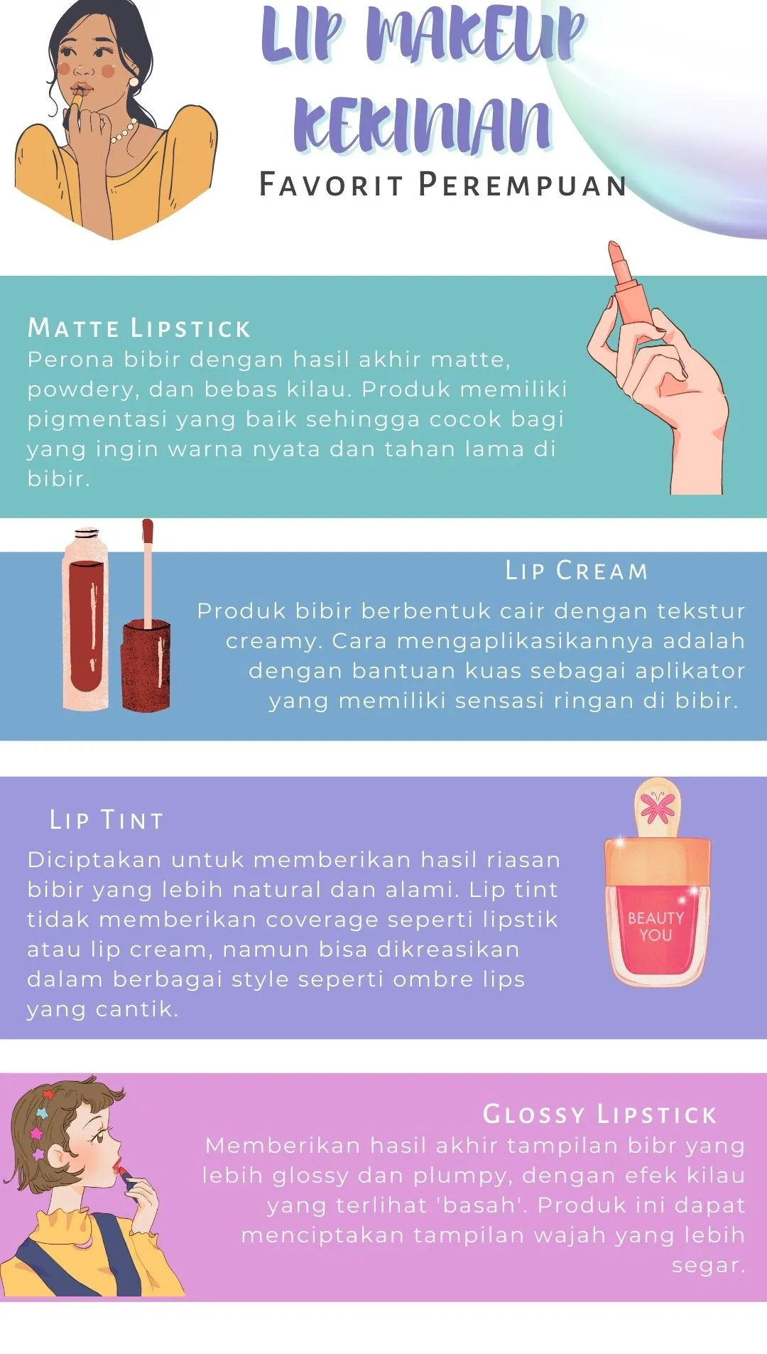 Cerita Menarik di Balik Warna-Warni Lipstik