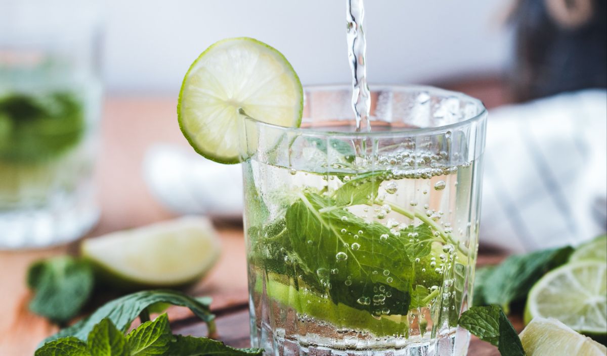 Cucumber Lime Infused Water