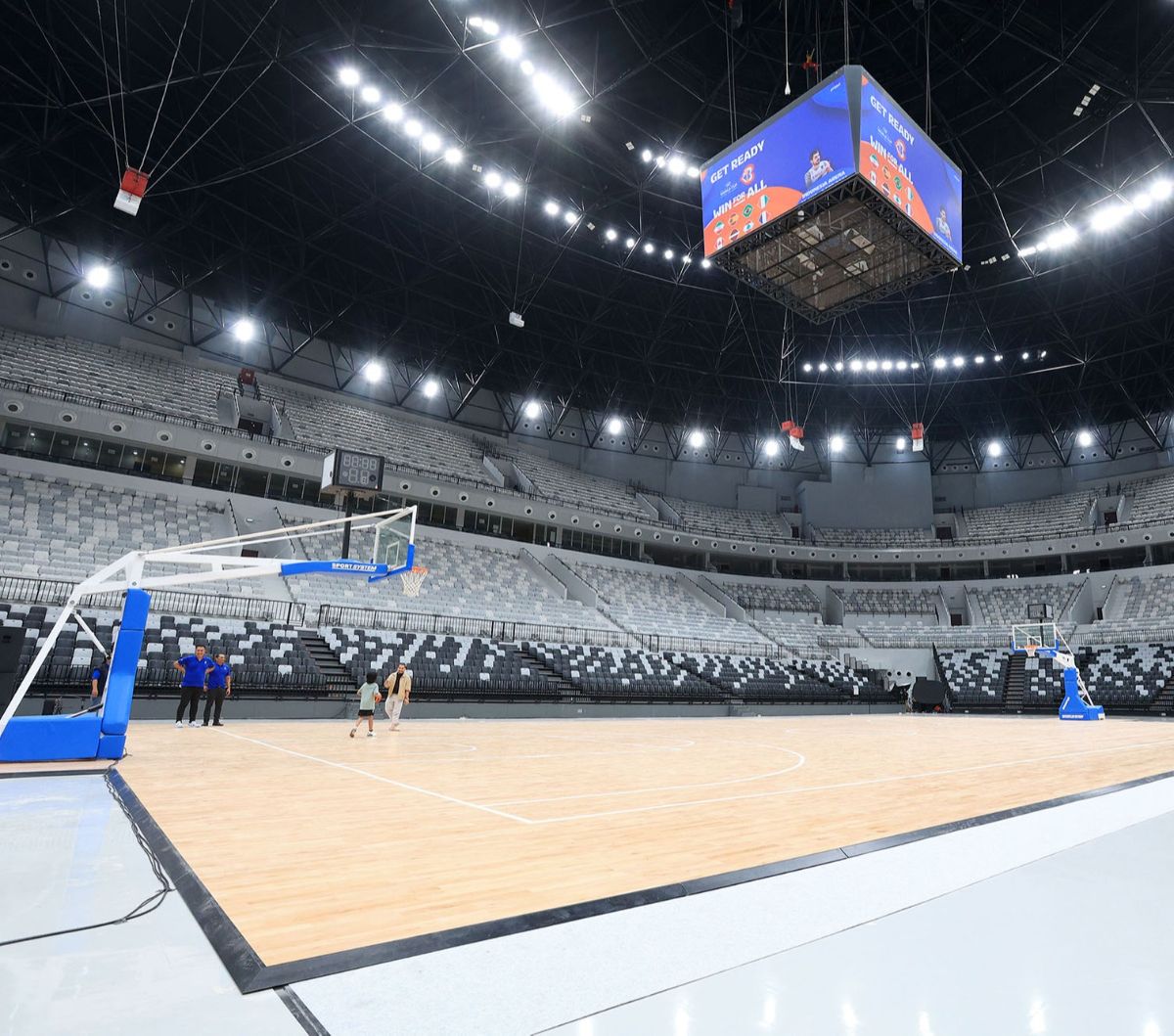 FOTO Kelas Dunia! Inilah Penampakan Indonesia Arena yang Siap Jadi