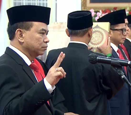 Jokowi Lantik Budi Arie Setiadi Jadi Menkominfo