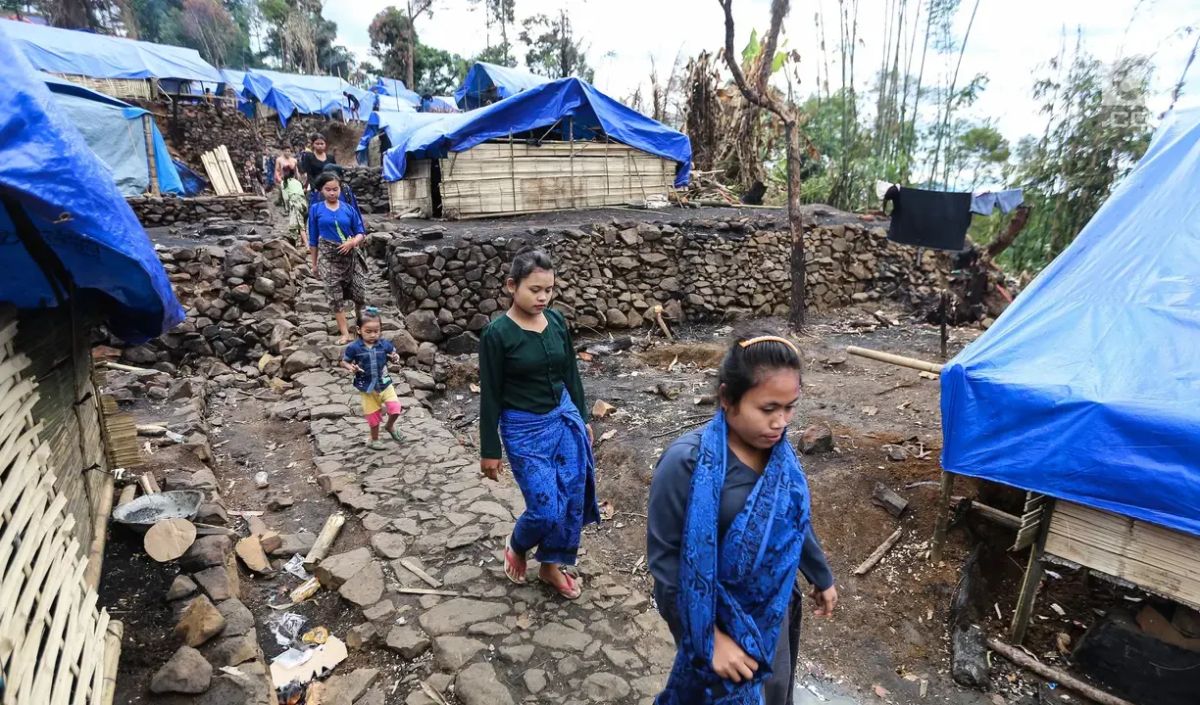 Penerapan tumbuhan alami untuk kecantikan gadis Baduy