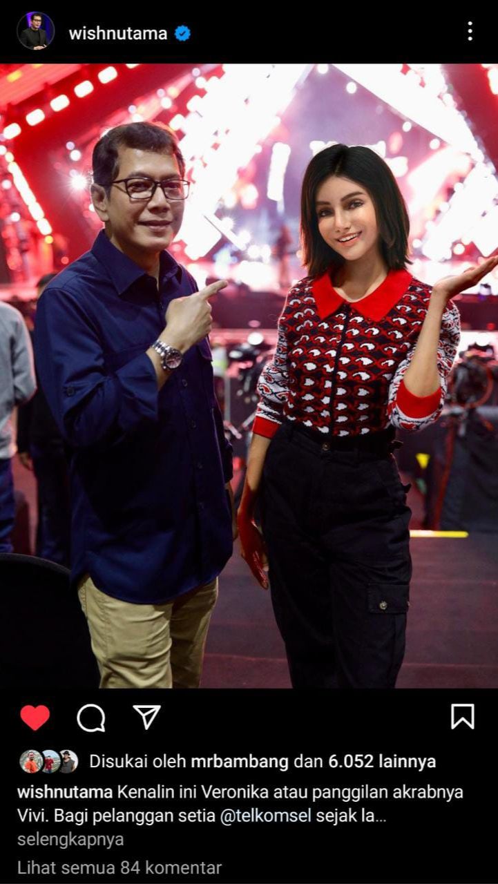 Cantiknya Veronika Customer Service Telkomsel yang Dihadirkan Lewat