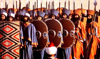 1. Tentara Abadi atau Immortals dari Kekaisaran Akhemeniyah di Persia (550-330 Tahun Sebelum Masehi)