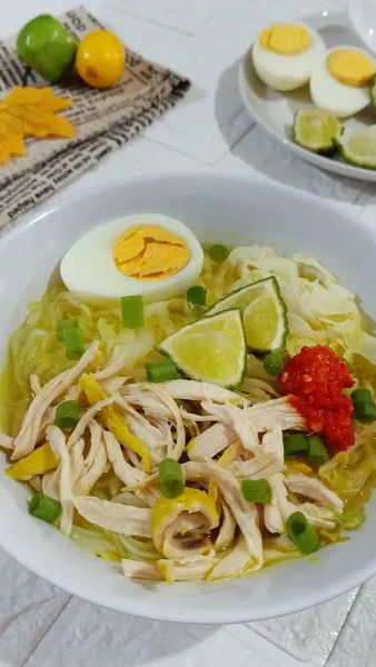 Resep Soto Ayam ala Soto Gading Solo Favorit Presiden Jokowi