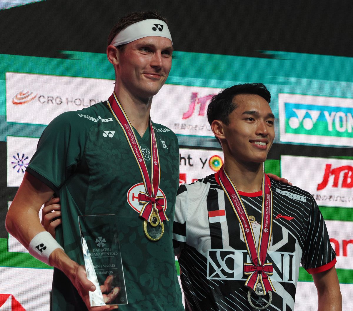 FOTO Hasil Final Japan Open 2023 Peringkat Satu Dunia Viktor Axelsen