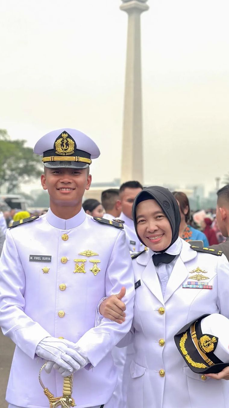 Potret Ibu & Putranya Sama-sama Perwira TNI, Bundanya Cantik Berpangkat ...