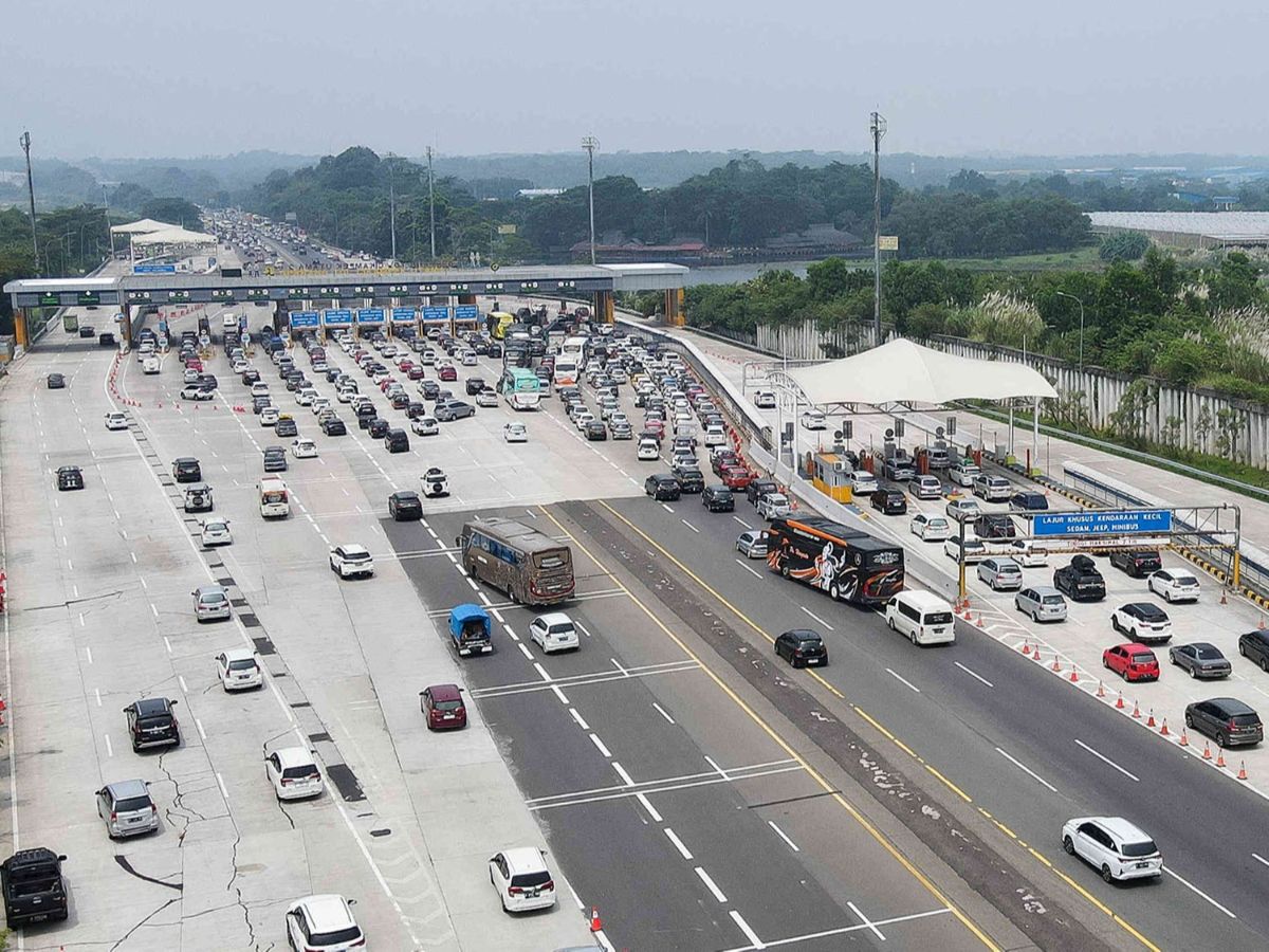 Hati Hati Macet Ada Perbaikan Jalan Di Tol Jakarta Cikampek 4037