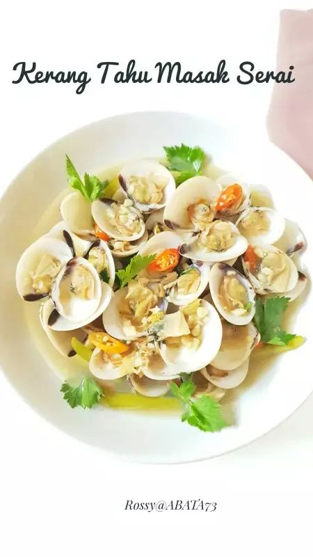 1. Kerang Kepah Masak Serai