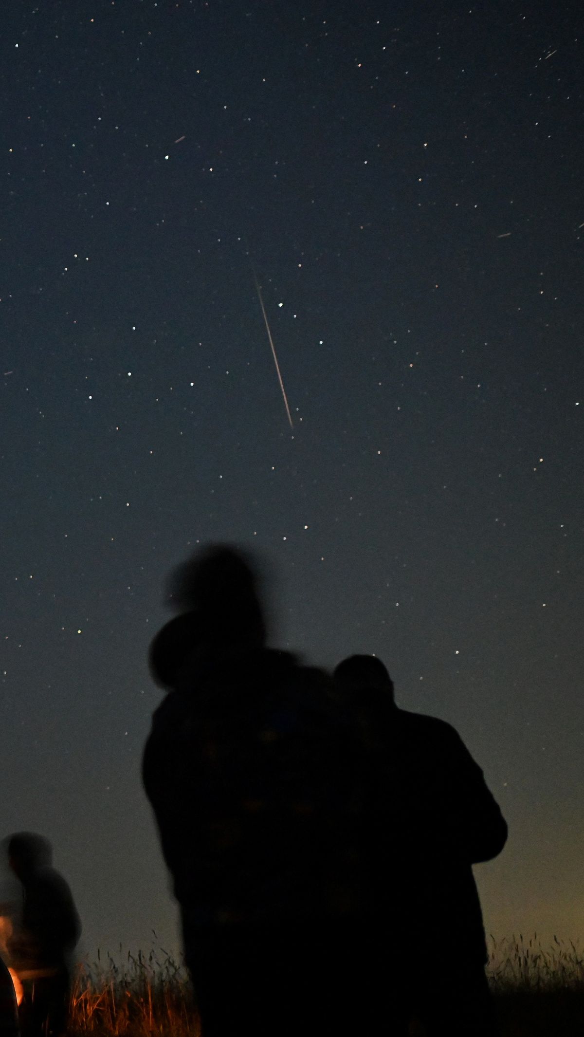 Selain itu, kota Siberia Yeniseysk di Wilayah Krasnoyarsk, Rusia juga dlewati hujan meteor Perseid pada 12 Agustus 2023. REUTERS/Alexey Malgavko