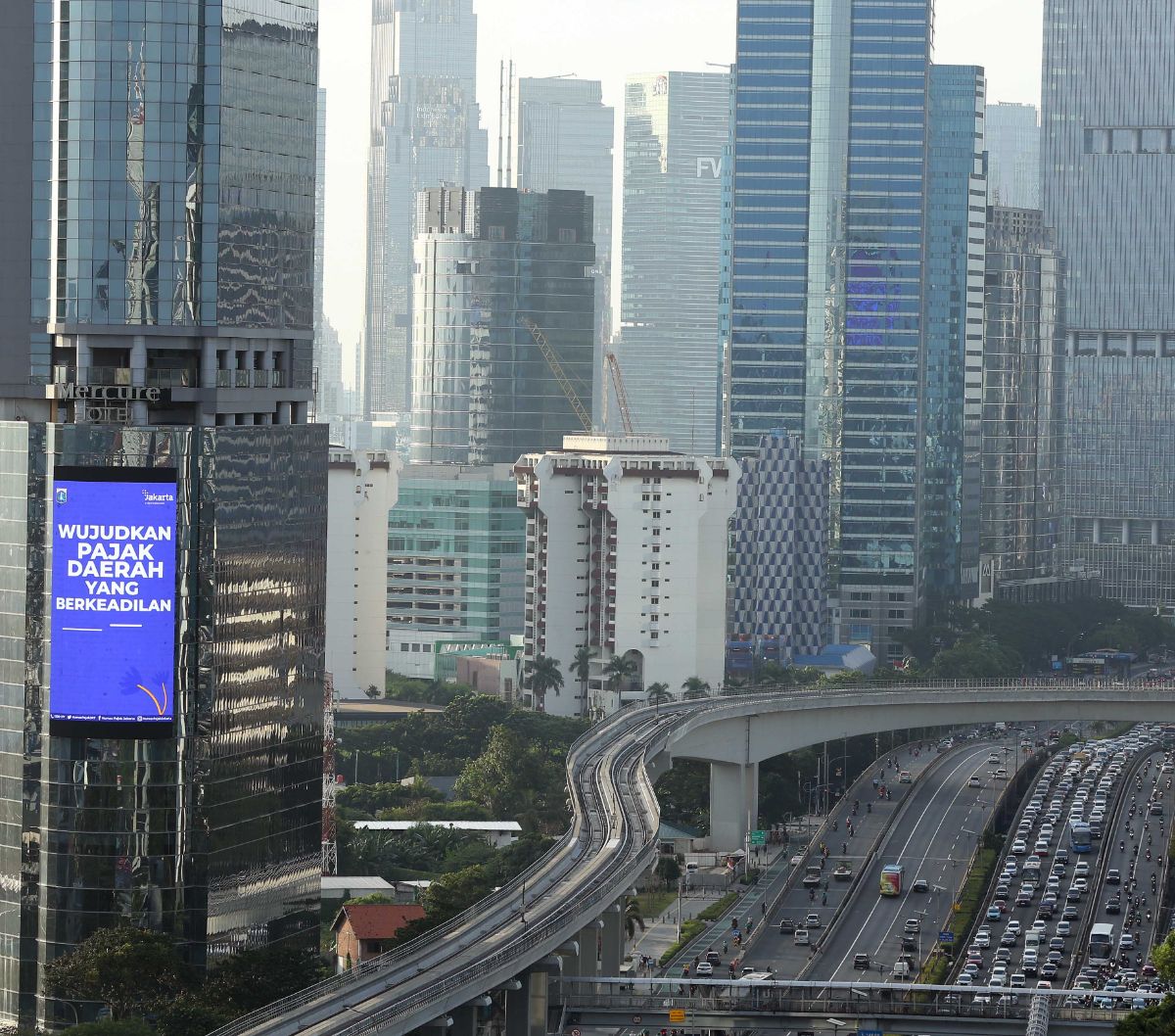 Potret Pekatnya Polusi Udara Jakarta yang Bikin PNS DKI WFH