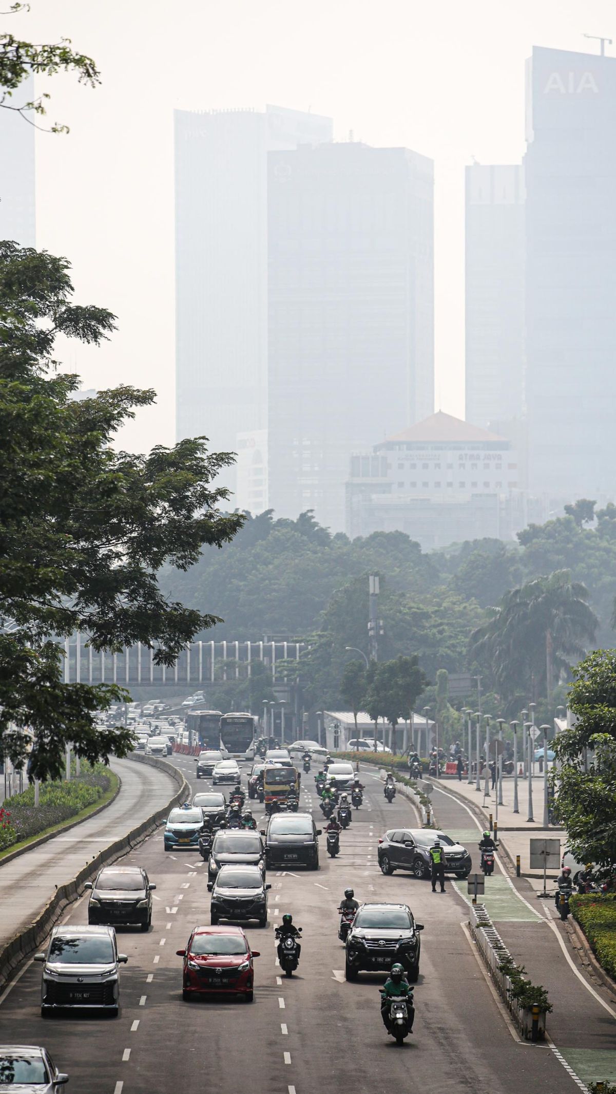 Klhk Ungkap Penyumbang Terbesar Polusi Jakarta Kendaraan Bermotor Dan