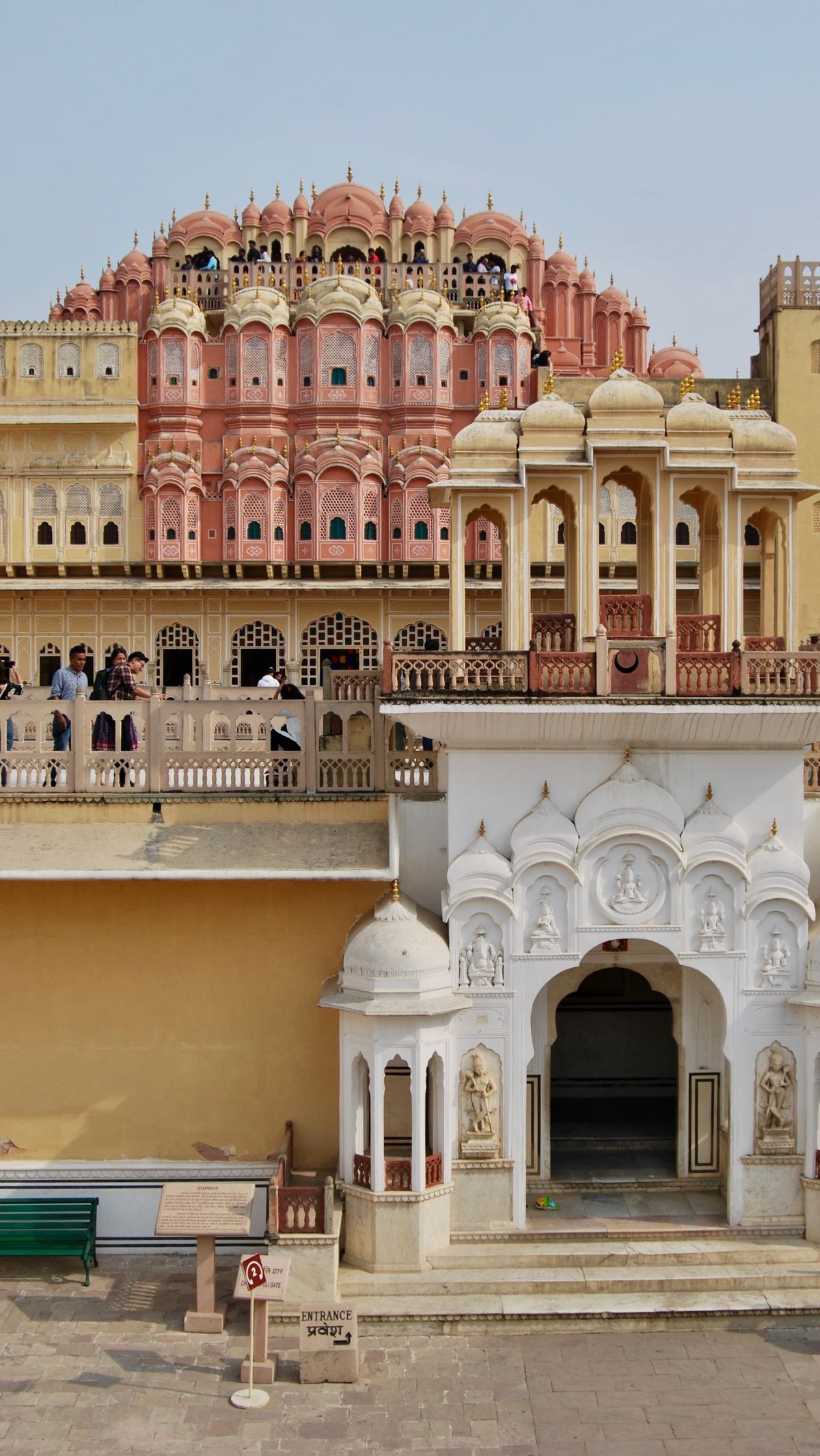 3. Hawa Mahal - Palace of Winds, Jaipur

The Hawa Mahal stands as poetic poetry to architectural creativity. It is a delicate and decorated façade in the heart of Jaipur. Its five-story structure boasts amazing jharokhas (projected windows). The Hawa Mahal was designed to allow royal ladies to observe street life without being seen.

Photo: indre-velaviciute-unsplash