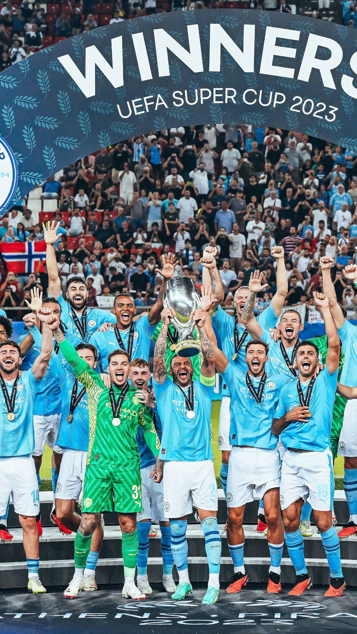 Manchester City Win the UEFA Super Cup 2023 trstdly trusted news in