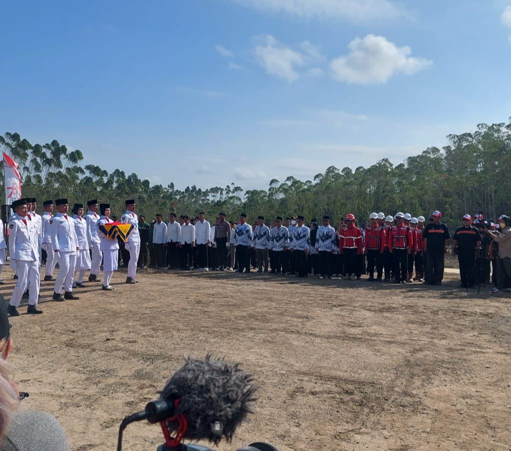 Begini Suasana Upacara 17 Agustus Di Sumbu Kebangsaan Ikn Singkat Tapi