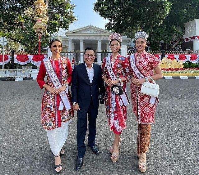 Tampil Memesona, Intip Potret Puteri Indonesia 2023 di Upacara HUT ke-78 RI bareng Tokoh Publik