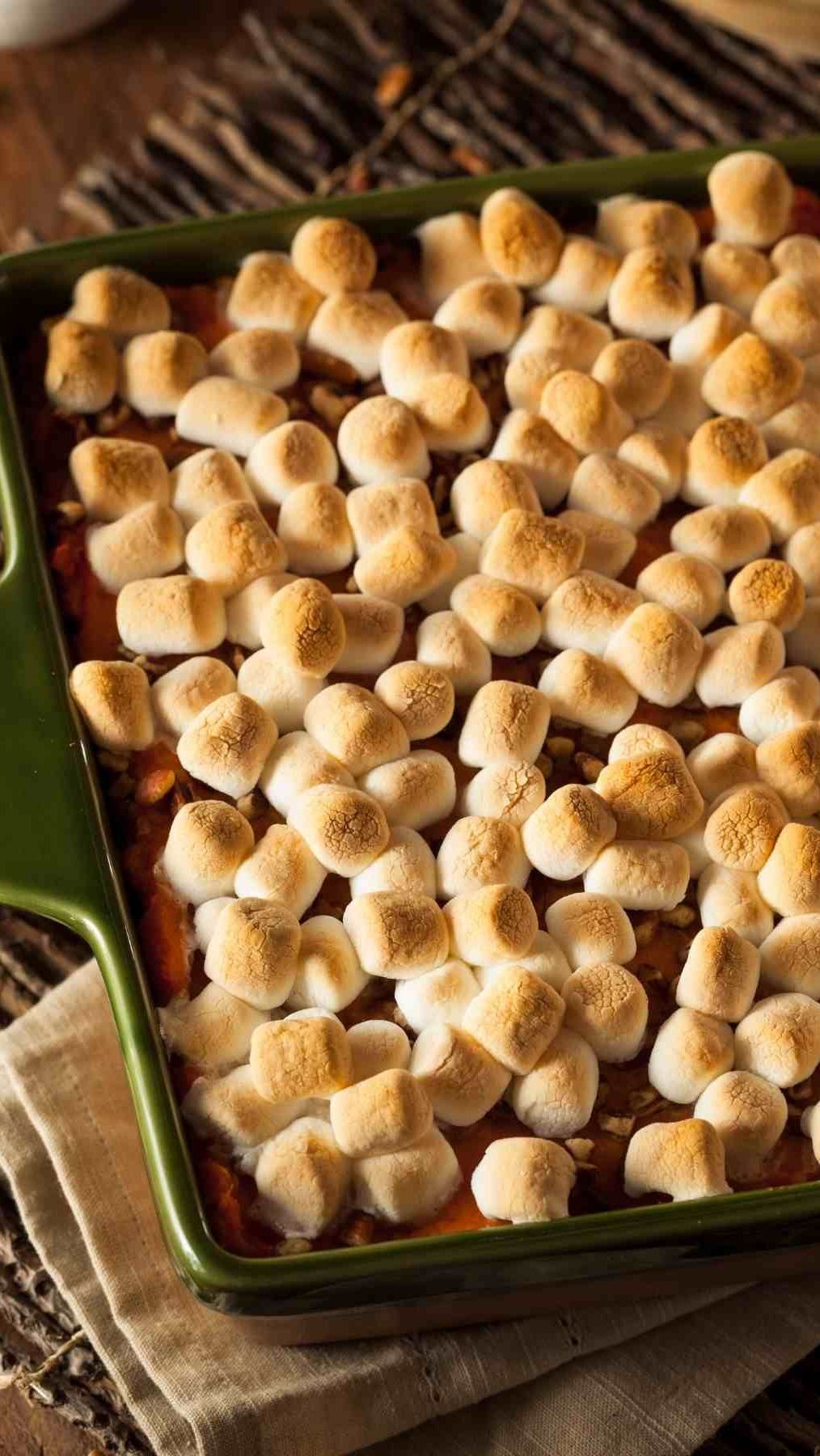 Marshmallow-Streusel Candied Yams Recipe