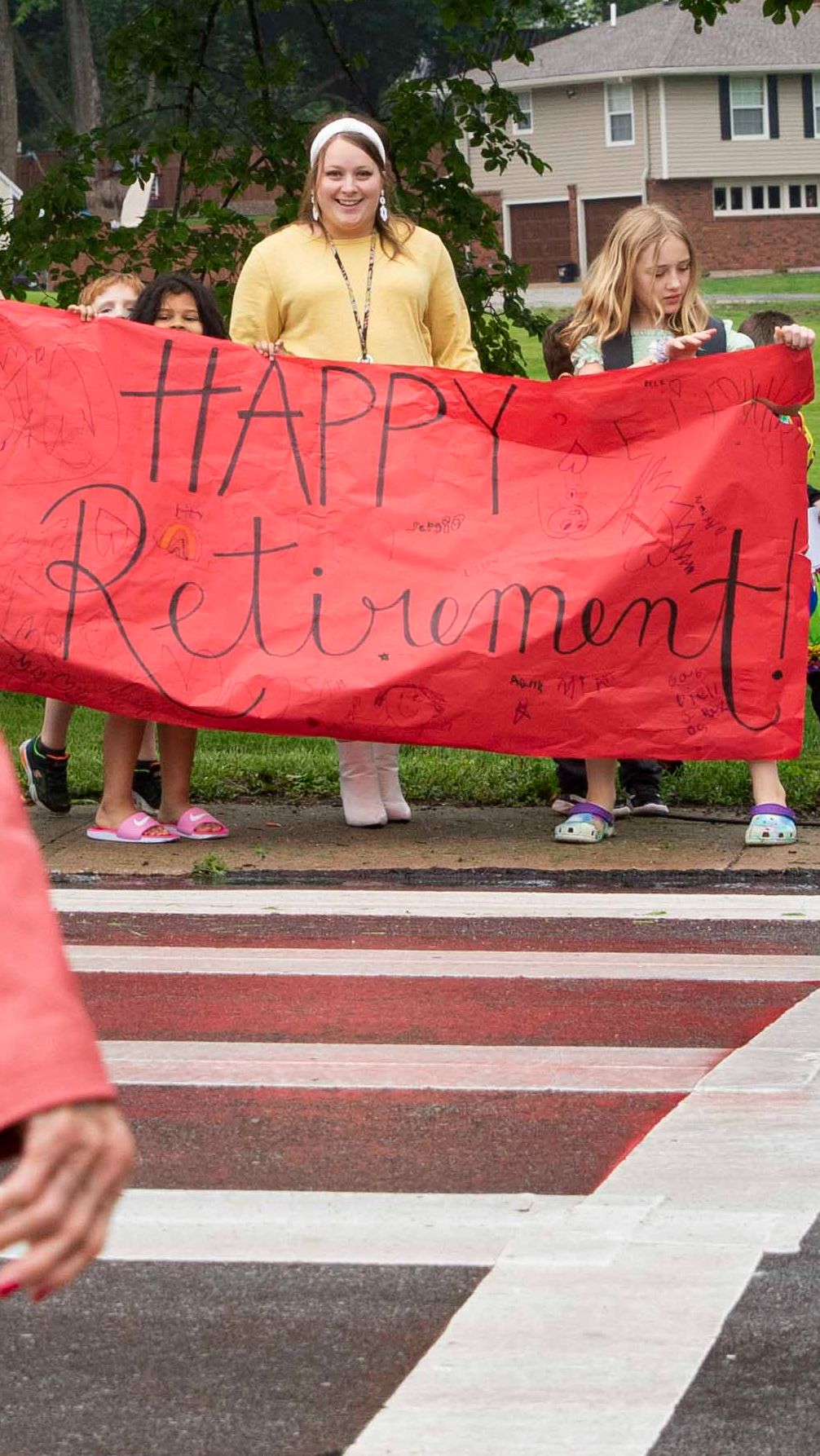 When Sandra announced her retirement, the local community gathered to express appreciation for her service. Students, parents, and fellow staff members put on a touching farewell. The event was to honor her dedication.