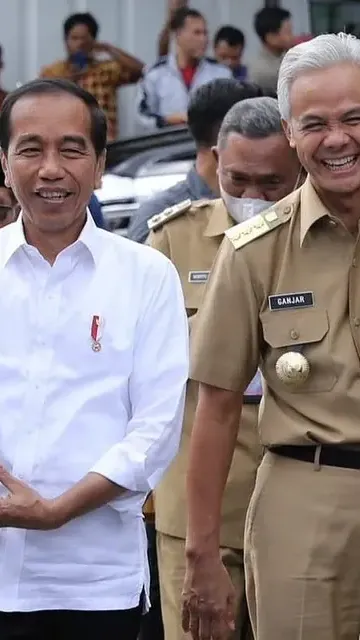 Momen Jokowi Singgung Kode Rambut Putih Dan Gibran Blusukan Pasang ...