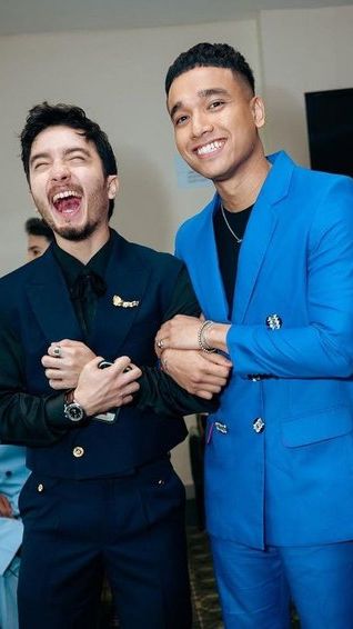 8 Potret Kemesraan Mawar De Jongh dan Bryan Domani di Premiere
