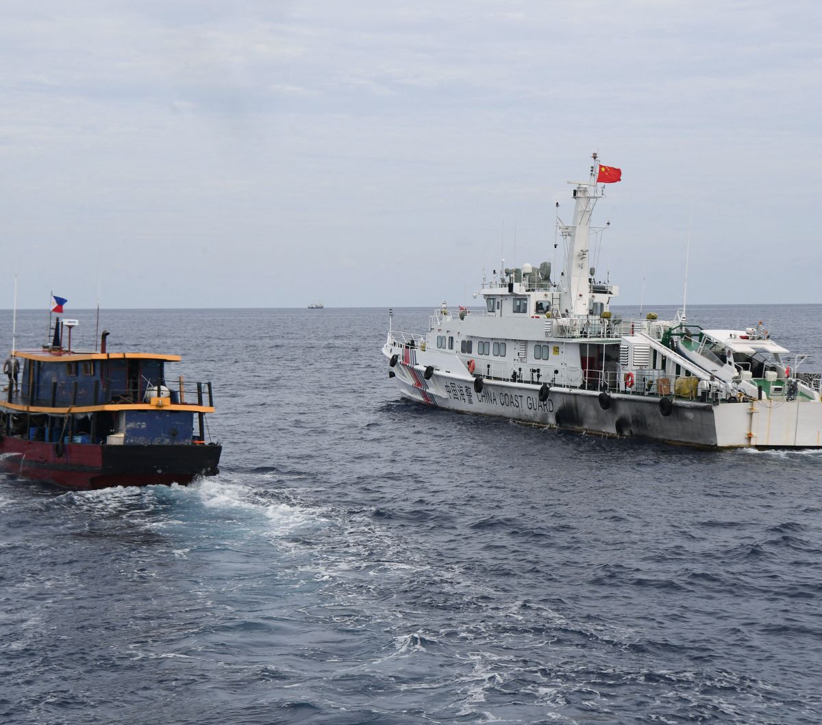 Foto Laut China Selatan Memanas Kapal Penjaga Pantai China Cegat