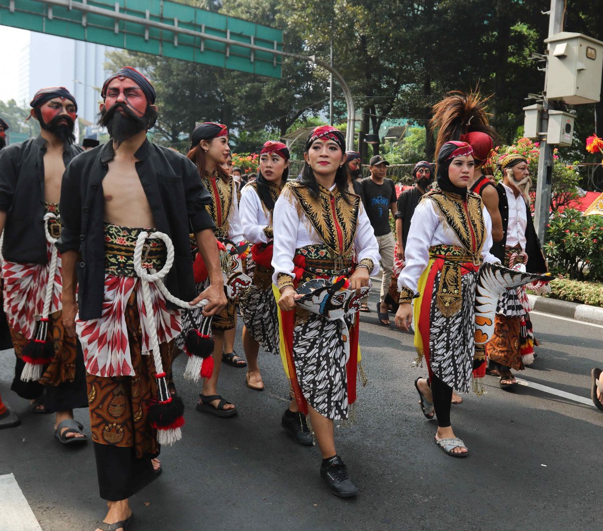 FOTO: Dorong Jadi Warisan Budaya Tak Benda UNESCO, Pawai Budaya Reog ...