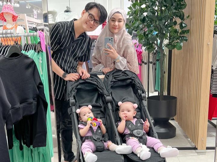 10 Potret Terbaru Baby Twins Alma Dan Alsha Anak Kembar Annisa Rahma ...