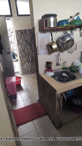 Penampakan dapur open space