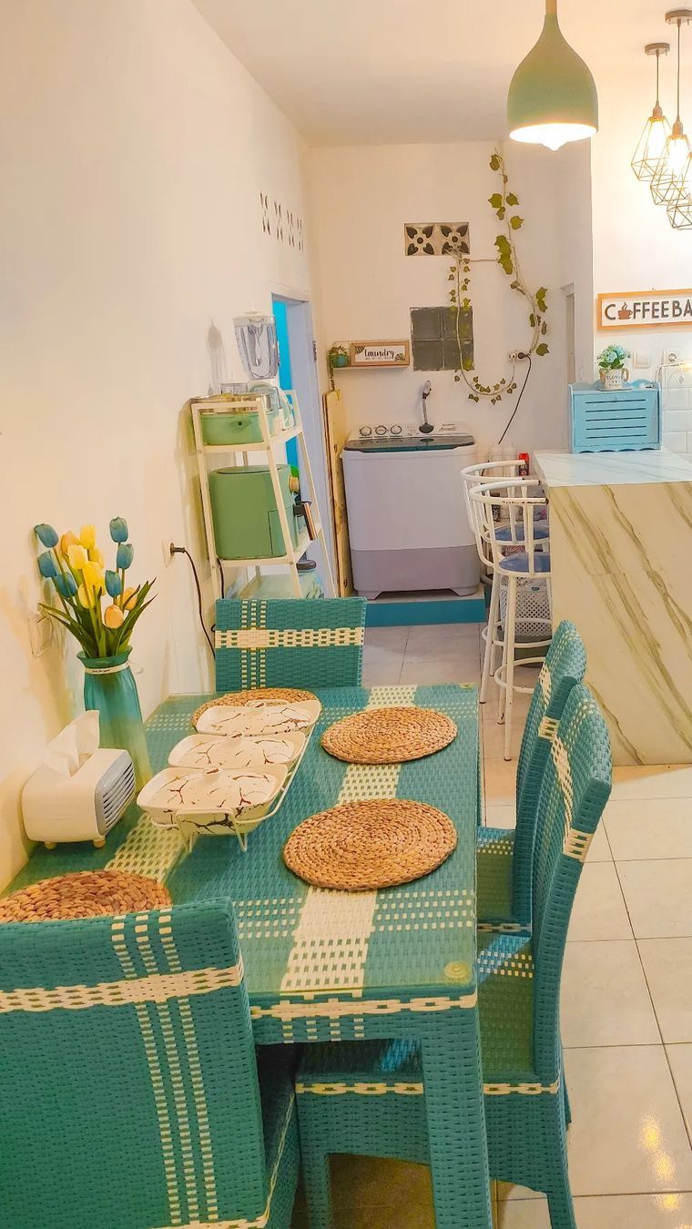 Serasa di Serial Kartun, Desain Gemas Interior Rumah Serba Baby Blue