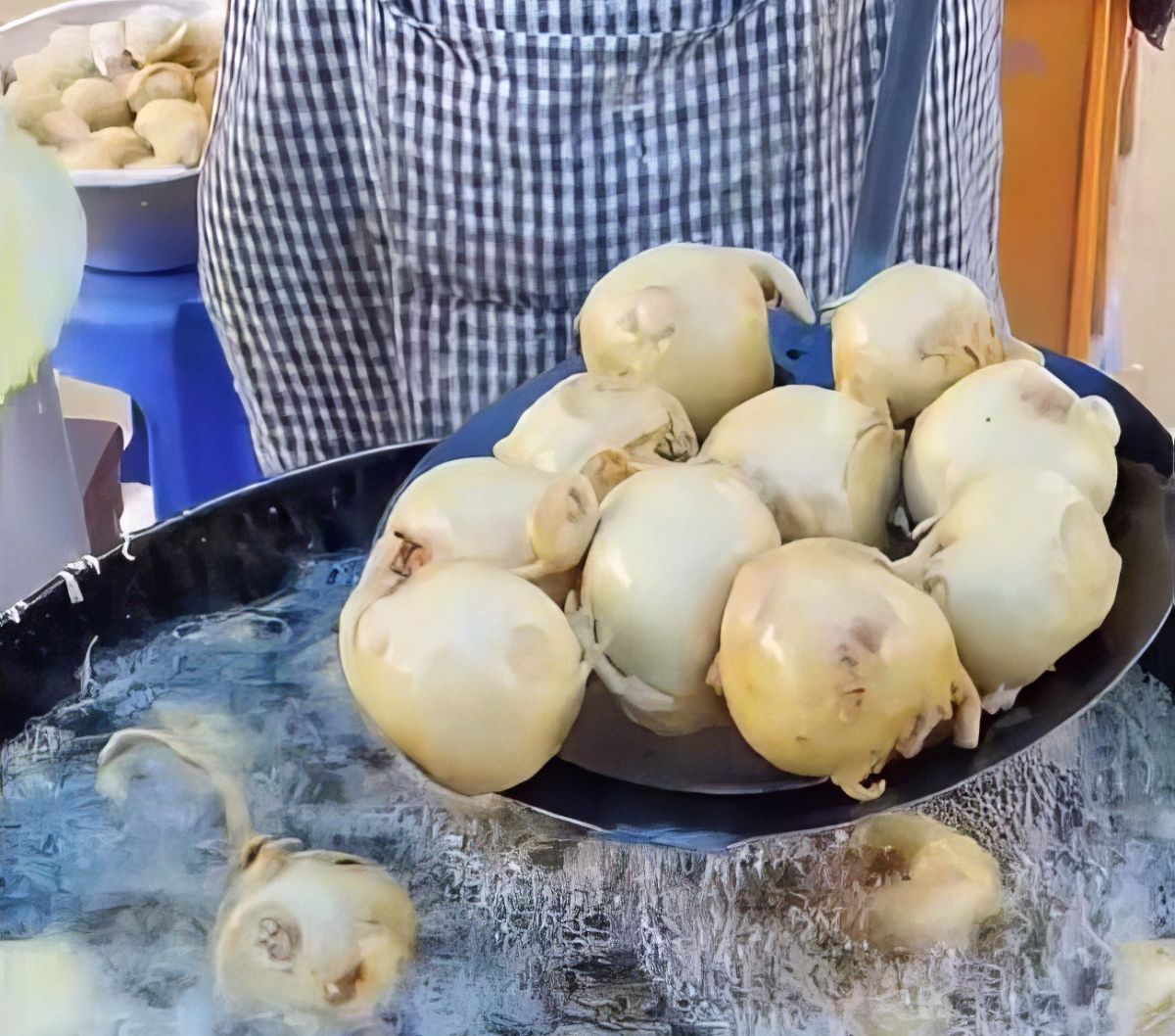 Street Food Unik dari India Berbahan Tomat Segar Ini Disebut Mirip Makanan Bebek: Ditepungi dan Digoreng, Tapi Endingnya Dihancurkan