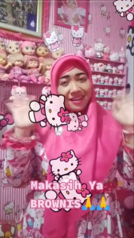 Kamar Menyala Pink