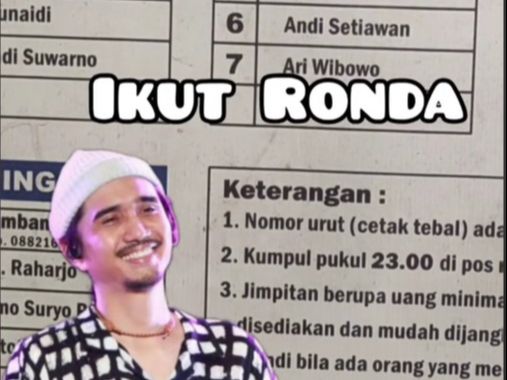 Duta Sheila on 7 Juga Dapat Jadwal Ronda, Namanya Terpampang di Pos Kamling