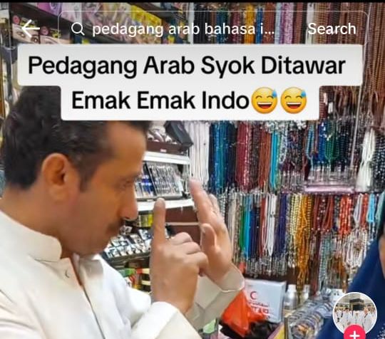 Pedagang Arab Saudi Syok Dapat Pelanggan Emak-Emak Indonesia, Nawarnya Ugal-ugalan Kayak di Tanah Abang