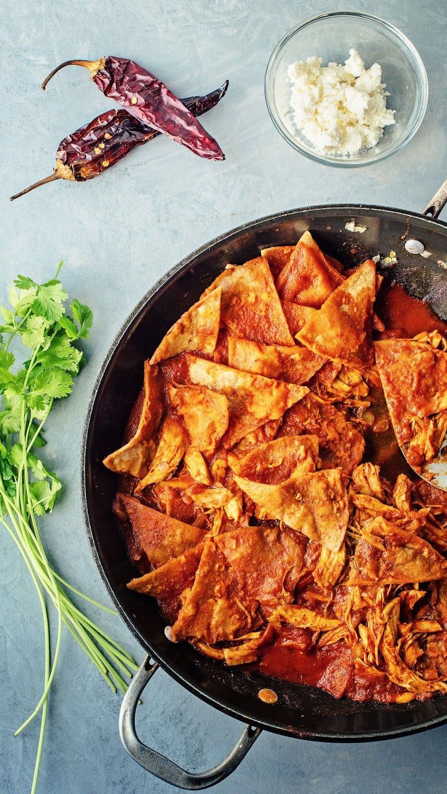 Classic Red Chilaquiles Recipe