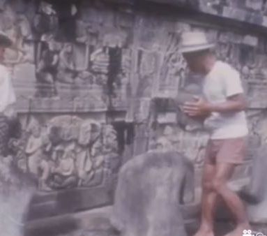Tampak Memprihatinkan, Begini Suasana Candi Borobudur Tahun 1968