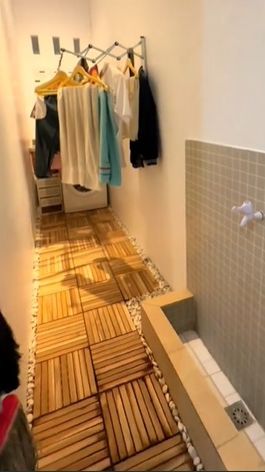Area ini digunakan sebagai laundry room