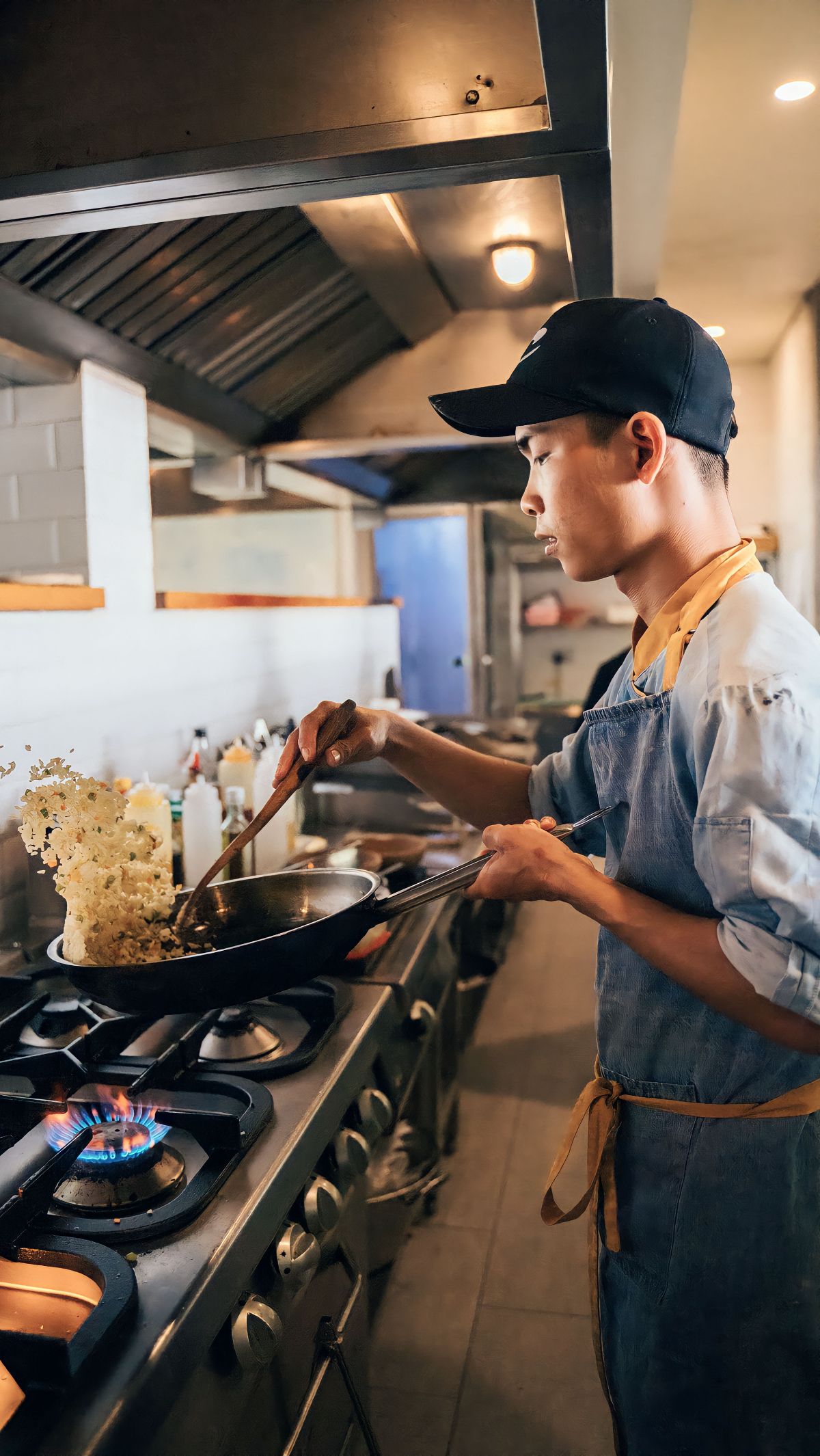 Potret Pilu Pedagang Nasi Goreng Sepi Pembeli, Cuma Bisa Termenung Nunggu Pelanggan<br>