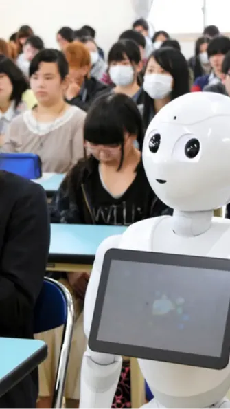 A City in Japan Uses Robots to Stop Students from Missing School