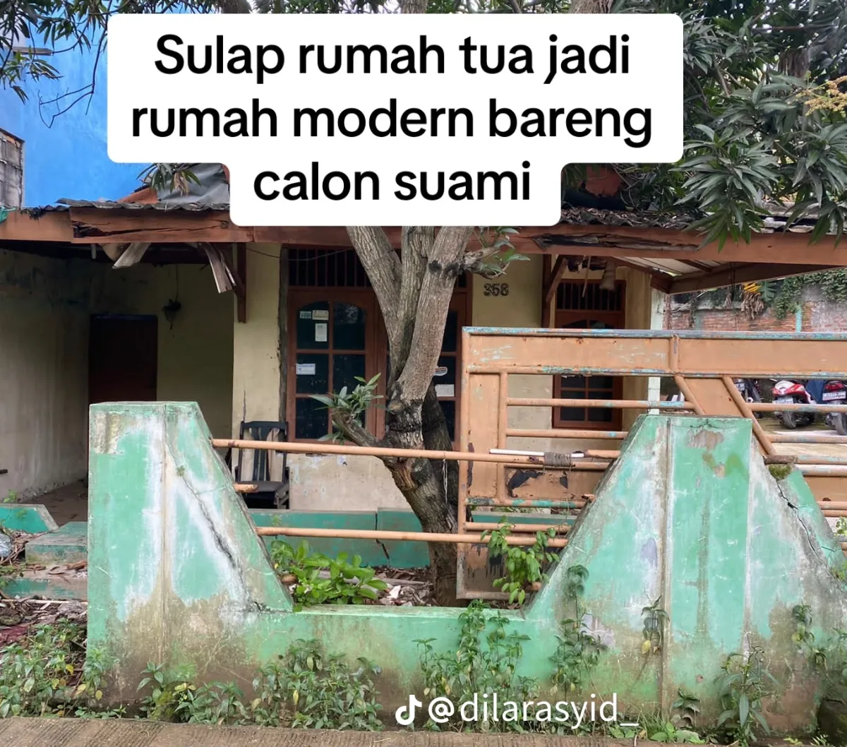 Transformasi Rumah Tua Jadi Gedongan, Berkonsep Modern dengan Lantai Dua yang Bikin Melongo